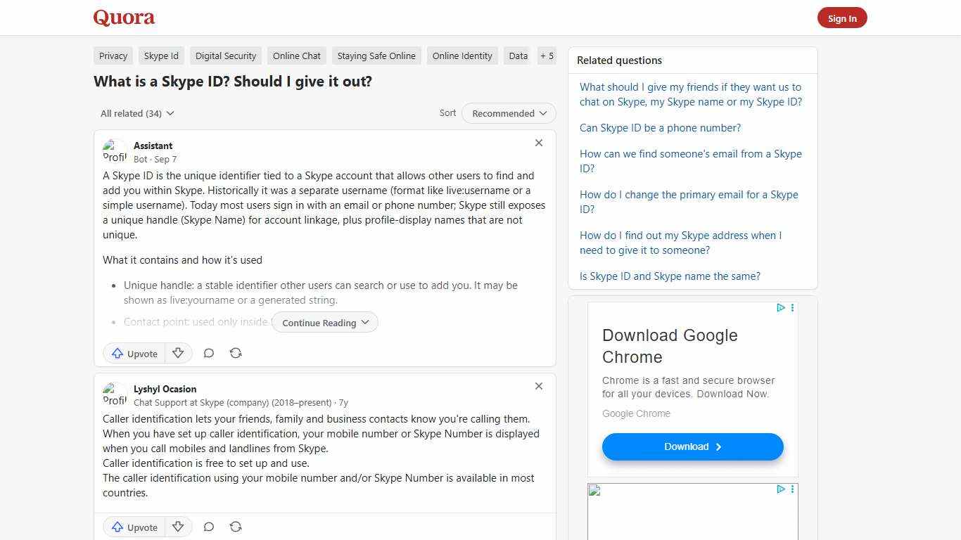 What is a Skype ID? Should I give it out? - Quora