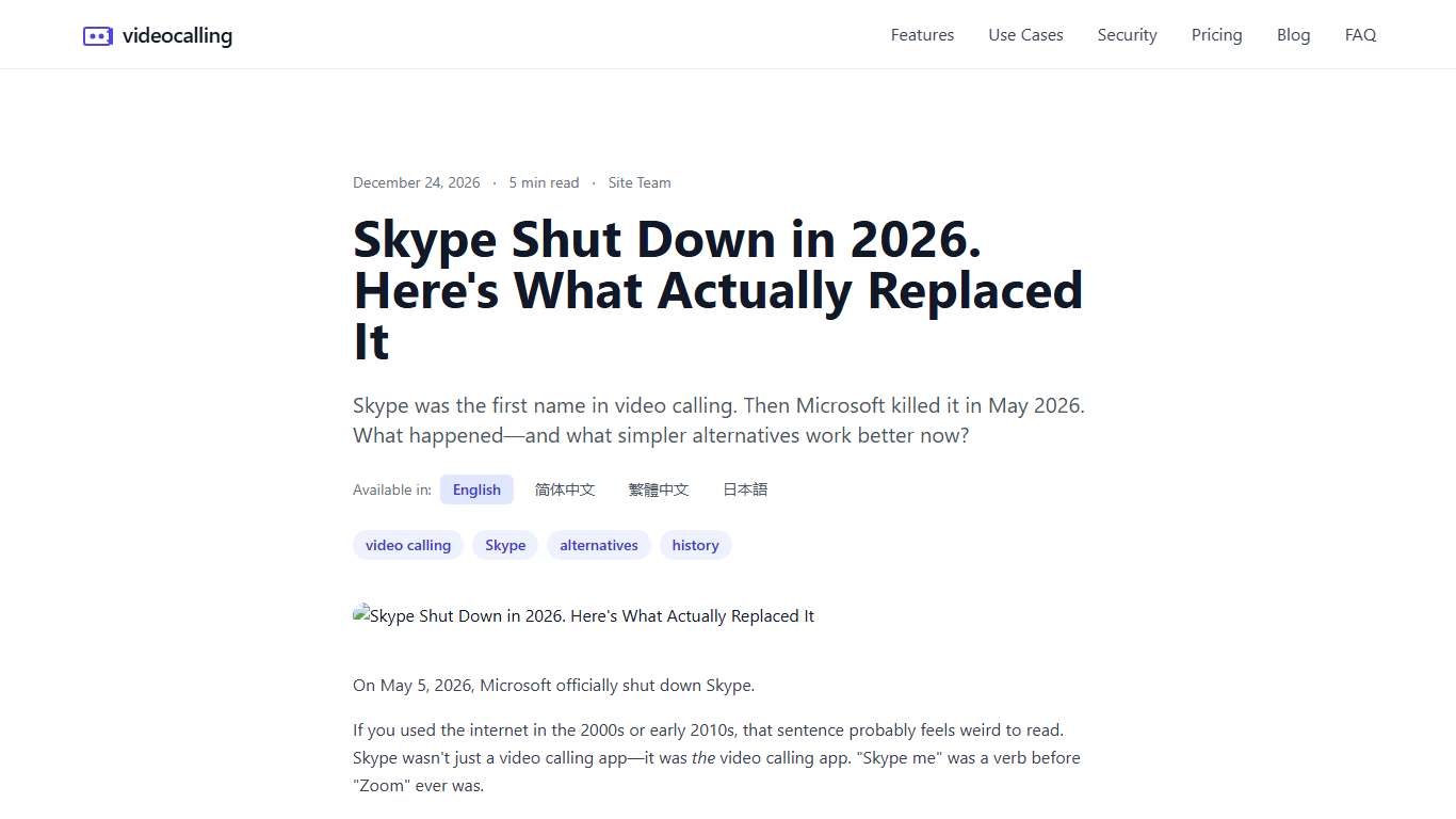 Skype Shut Down in 2026. Here's What Actually Replaced It
